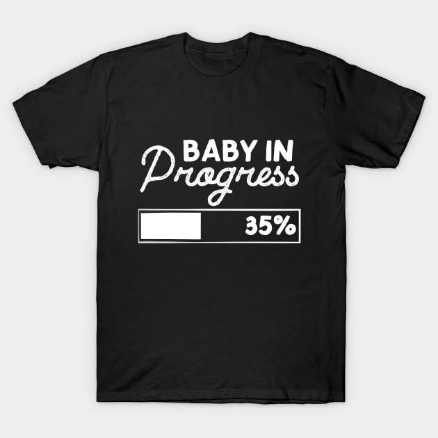 Baby In Progress T-Shirt by Kyandii